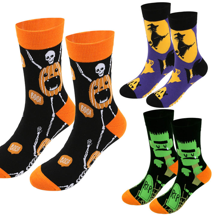 Halloween Gruselsocken für Gentlemen - plus size