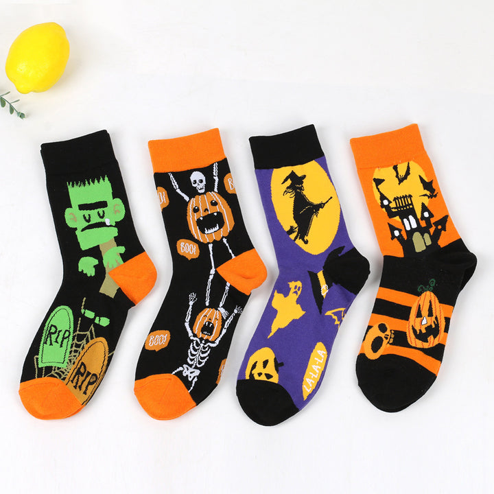 Halloween Gruselsocken für Gentlemen - plus size